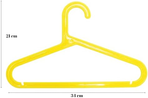 Plastik Çocuk Askısı, Elbise Askısı, Renkli Askı, Slim Askı (Standart, Adet, 8) - Görsel 3