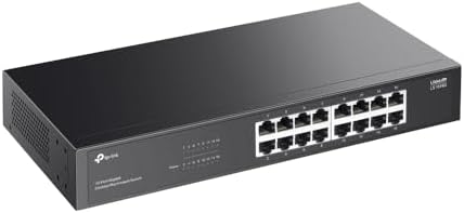 LS1016G; 16-Port Gigabit Portlu, Metal Kasalı, QoS Özellikli, Kurulum Gerektirmeyen Tak ve Çalıştır Özellikli Switch