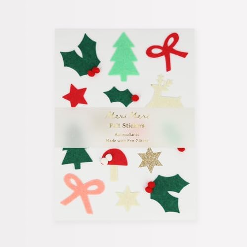 Alternative view of - Felt Christmas Icon Stickers - Yeni Yıl Motifli Çıkartmalar (4'lü)