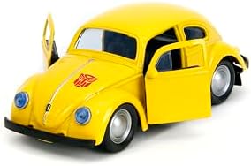 1:32 G1 Bumblebee Volkswagen Beetle Döküm Araba, Çocuklar ve Yetişkinler için Oyuncaklar