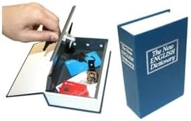 3D Kitap Şeklinde Gizli Kasa Kumbara Mavi, Kumbara
