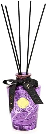 130 ml Mor Batik Cam Şişe Black Vanilya Oda Kokusu