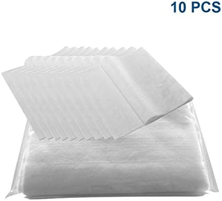 Faf Fresh Air Filter 10 Adet Xiaomi Smart Purifier 1/2H/2C/2S/3H/3C/Pro/ProH/4/4 Lite/4Pro/F1 İle Uyumlu Filtre Üstüne Tüy ve Toz Tutma Elektrostatik Elyaf Pamuk Ön Filtre (Xiaomi Pro H Compatible)