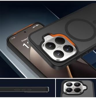 - Xiaomi 15T Pro ile uyumlu Mi Kılıf Kamera Çıkıntılı Magsafe ile uyumlu Şarj Destekli Hassas Tuşlu Yumuşak Mat Kapak