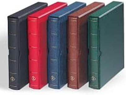 Alternative view of Leuchtturm VARIO F Dar Kasetli Klasör (255x325x60mm) (Kağıt Para, Pul, Zarf ve Efemera Koleksiyonlarınız için idealdir), Kahverengi Kapak