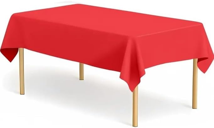 Alternative view of Plastik Kullan At Masa Örtüsü Kırmızı 137 * 270 cm