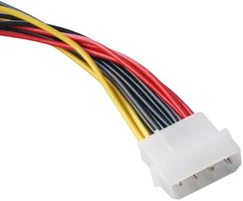 Alternative view of 8549 Kasa içi 3 Port ide Molex Sata Power Hdd 4 Pin Güç Kablosu 4pin Molex erkek/ 3x 15pin SATA dişi 3 port sata dişi 1 port 4 pin ide power erkek