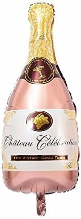 Chateau Celebration Yazılı Rose Gold 104x49 Cm Büyük Boy Folyo Balon Bride To Be Bekarlığa Veda