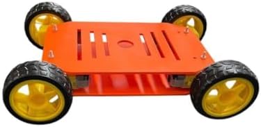 Arduino Uyumlu 4WD Robot Araba Platform Kiti Seti Monte - Görsel 3