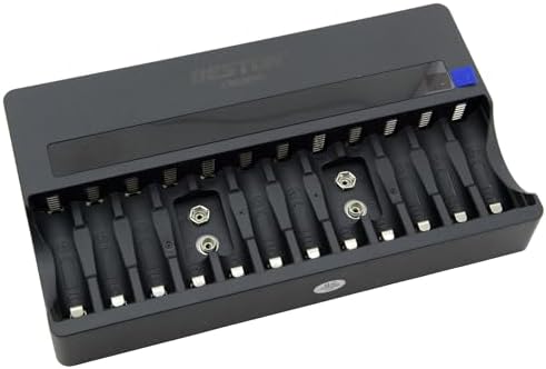 Beston BST-C9028WL Pil Şarj Aleti Universal Dijital Ekranlı 9V-AA-AAA Ni-Mh Ni-Cd Li-İon