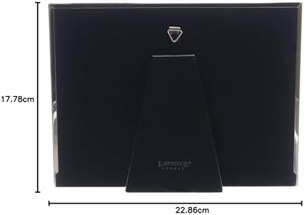 4x6 Gümüş Boncuklu Metal 25. Yıl Dönümü Resim Çerçevesi - Görsel 3