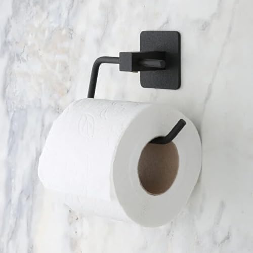 Yapışkanlı Banyo aksesuar seti,Kare Havluluk,Fön makinesi askısı,Tuvalet kağıdı tutucu, Delme,vidalama Gerektirmez (Set1)