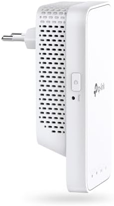 Alternative view of RE330 WLAN amplifikatör tekrarlayıcı AC1200 (867 Mbps 5 GHz + 300 Mbps 2.4 GHz, WiFi amplifikatör, uygulama kontrolü, sinyal gücü göstergesi, tüm WLAN cihazlarıyla uyumlu, AP modu)