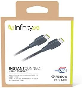 by Harman - InstantConnect Kablo USB-C USB-C,Mavi,1.5m - Görsel 2