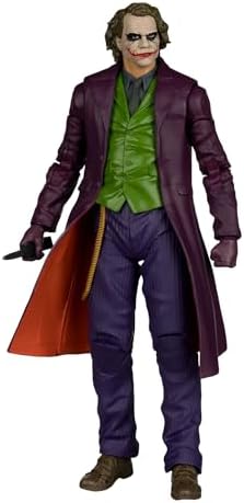 Alternative view of McFarlane Toys - DC Multiverse Joker (Kara Şövalye) 7" Aksiyon Figürü (Deluxe Tiyatro Sürümü)
