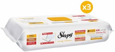 Easy Clean Arap Sabunu Katkılı Mopa Uyumlu Yer Temizlik Havlusu&Mendili 3x50 (150 Yaprak) - Görsel 3