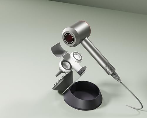 Alternative view of voltix Supersonic Saç Kurutma Makinesi için Manyetik Tutucu Stand, Difüzör ve Kablo Saklama Organizatörü (Supersonic Nural ile Uyumlu Değildir)