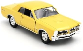 Alternative view of Welly 1:32 12 Cm. Welly Pontiac 65 GTO - Açık Sarı