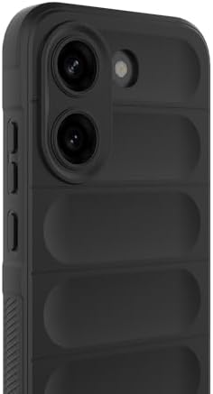Alternative view of Xiaomi Poco X8 Pro ile Uyumlu Kılıf Silikon Yumuşak Kamera Lens Korumalı İçi Kadife Mat Renkli İnce Kapak Etnik Siyah