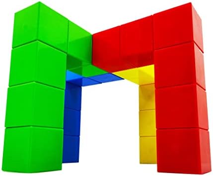 Alternative view of Manyetik Blok Klasik Renkler - 24 Mıknatıslı Küp