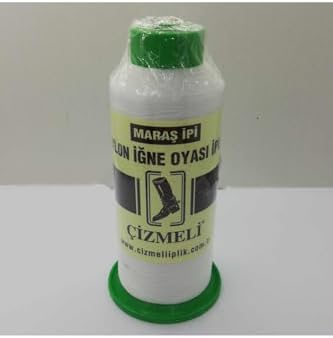 Çizmeli Maraş Ipi (Iğne Oyasi Ipi) Beyaz