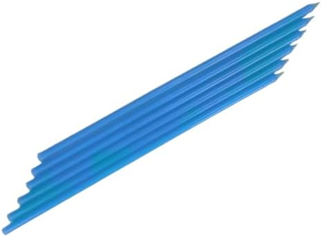 Bebek Mavi Çubuk Mum 20 cm 6 Adet