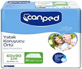 Canped 60x90 cm 30lu Yatak Koruyucu Örtü