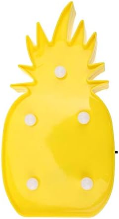 AD96YT0057 Ananas Şeklinde LEDli Dekoratif Eğlenceli Çocuk Gece Lambası ve Çok Amaçlı Aydınlatıcı Dekor