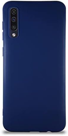 Galaxy A50 ile Uyumlu Kılıf Soft Premier Renkli Silikon Kapak - Lacivert - Görsel 2