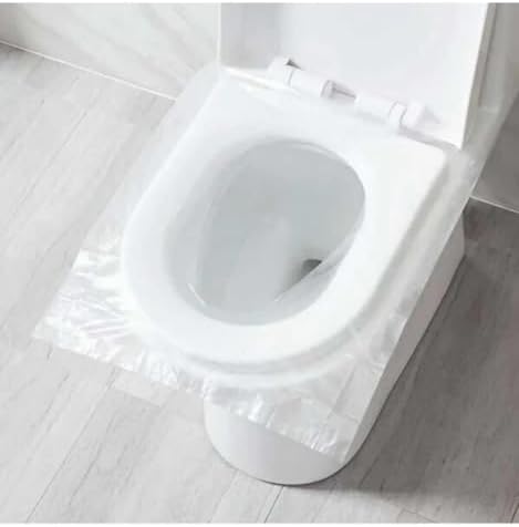 Alternative view of 50 Adet Tek Kullanımlık Klozet Örtüsü Klozet Poşeti Klozet Kapak Örtüsü