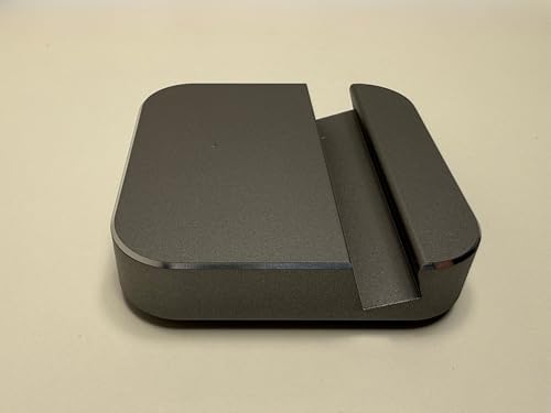 Alternative view of Premium Alüminyum Cep Telefonu Standı – Masaüstü Kullanım için Ergonomik, Kompakt Tasarım, iPhone ve Android Uyumlu, Uzay Grisi (Uzay Gri)