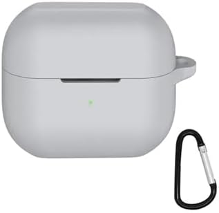 Alternative view of Nanospace  Galaxy Buds3 İle Uyumlu Kılıf Kancalı Yıkanabilen Silikon Kılıf (gri)