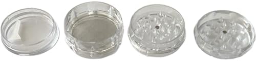 Alternative view of GRINDER Parçalayıcı PLASTİK baharat öğütücü herb spice 4 katmanlı (60MM-SEFFAF)