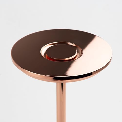 Amber LED Dekoratif Masa Lambası Dokunmatik Şarj Edilebilir Dim Edilebilir (Rose Gold)