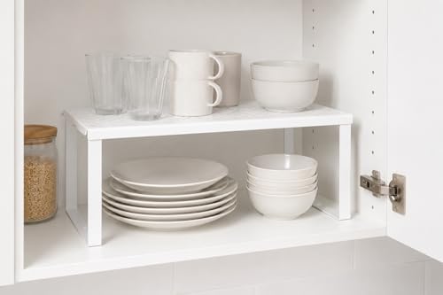 (1, White) -  VARIERA - 801.366.22 Half Shelf, Steel, White, 13 x 32 x 16 cm
