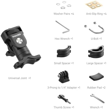 Insta360 Motosiklet U askı aparatı - Görsel 3