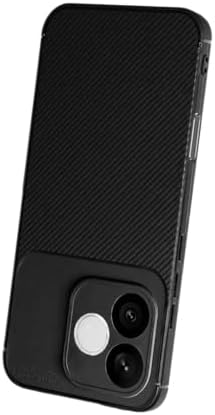 Honor 600 Lite ile Uyumlu Silikon Kılıf Kamera Korumalı Karbon TPU Brimstone Ultra Slim Fit Delux Siyah - Görsel 3