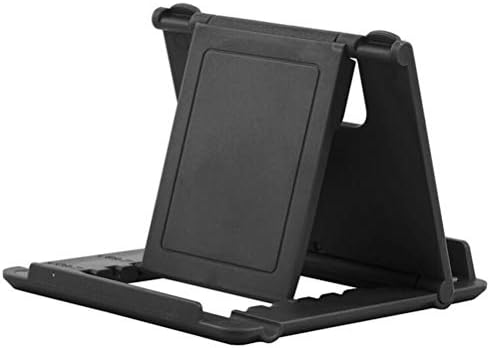 Univarsal Masa Üstü Tablet Standı 5 farklı açıda ayarlanabilir Yan veya düz konum alabilen, Telefon ve Tablet Standı Fold Stand (Siyah).