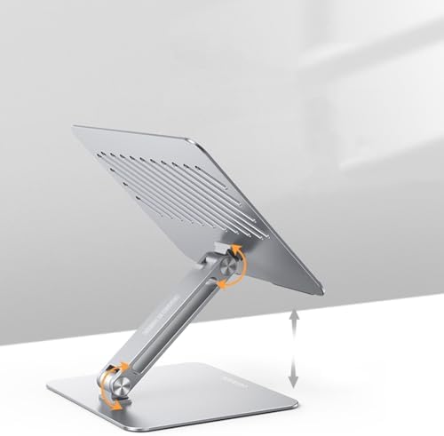 Yükseklik ve Açı Ayarlı Alüminyum Tablet Notebook Standı