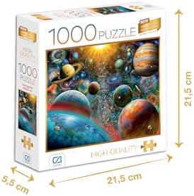 Alternative view of Gezegenler 1000 Parça 2,2mm Kalınlık 48x68cm Profesyonel Hobi Puzzle Yapboz Serisi