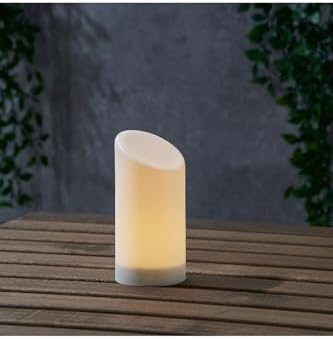 Adellövskog Beyaz 16 Cm Led'Li Blok Mum Ürün