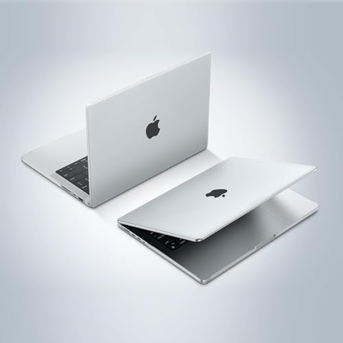 MacBook Air 13,6 ile Uyumlu M4 (A3240) M3 (A3113) M2 (A2681) Polikarbonat Sert Koruyucu Çizilme ve Darbe Önleyici Kılıf (Mat-Şeffaf, 13.6 inç 2022-2023-2024-2025) - Görsel 3