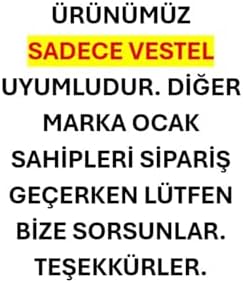 -Lab 1 Ad Vestel Uyumlu Emayeli Cam Ocak Izgarası (Çember Çapi 16,5 - Bacaktan Bacağa 21 Cm) Siyah
