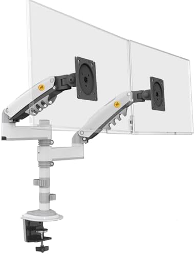 North Bayou NB H180 Ergonomic Profosyonel 17-35 inch Monitör Standı 2026 Versiyon (Beyaz) - Görsel 3