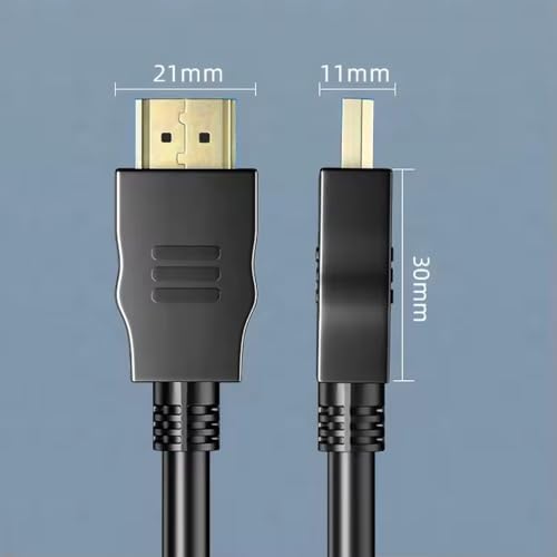 Alternative view of SLX-288 10 Metre HDMI 1.4 Kablo, 19+1 Hdmi Erkek-Erkek Görüntü ve Ses Aktarım Kablosu, 4K 3840x2160 30Hz Full HD 3D ARC Destekli Uzun HDMI Kablo, TV Monitör Projeksiyon PC Uyumlu Siyah