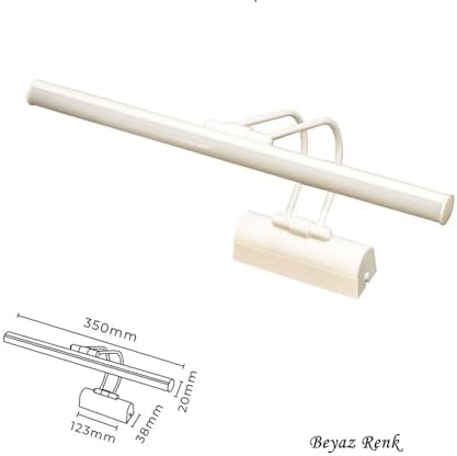 Alternative view of Ayna Üstü Led Banyo Aplik Duvar Ayna Resim Tablo 6w Gün Işığı Led Banyo Apliği Flüt Led Aplik (Beyaz)