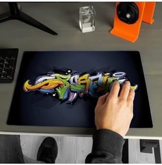 Grafiti Tasarımlı Tasarımlı 40x30 Mousepad