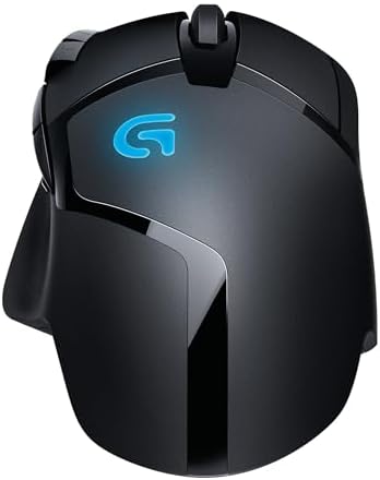G G402 Hyperion Fury Kablolu Oyuncu Mouse, 4.000 DPI, Ultra Hızlı 500 IPS İzleme Hızı, 8 Programlanabilir Tuş, 1 ms Bildirim Hızı, Siyah - Görsel 3