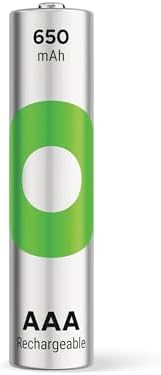 GP Batteries ReCyko 650 AAA İnce Kalem Ni-Mh Şarjlı Pil, 1.2 Volt, 2'li Kart