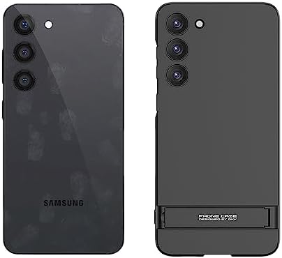Senon Galaxy S24 Kılıf Zore Kamera Korumalı Dikey Standlı Ays Kapak